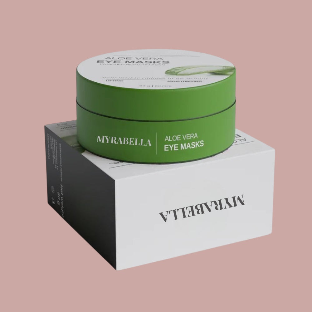 Masque pour les yeux à l'aloe vera et au collagène